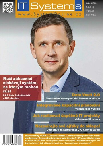 Obálka e-magazínu IT Systems 10/2018