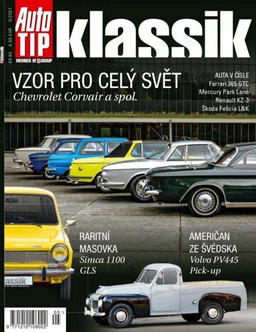 Obálka e-magazínu Auto TIP Klassik 5/2021