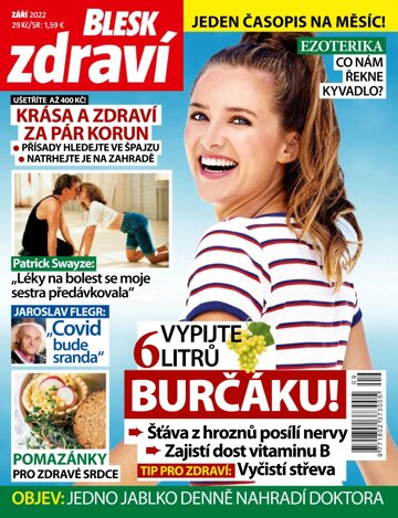 Obálka e-magazínu Blesk Zdraví 9/2022
