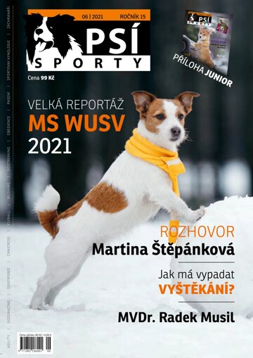 Obálka e-magazínu Psí sporty 6/2021