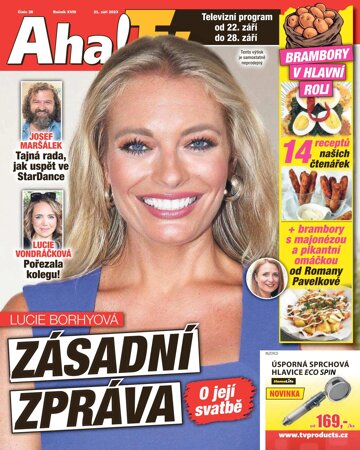 Obálka e-magazínu AHA! Tv - 21.9.2023