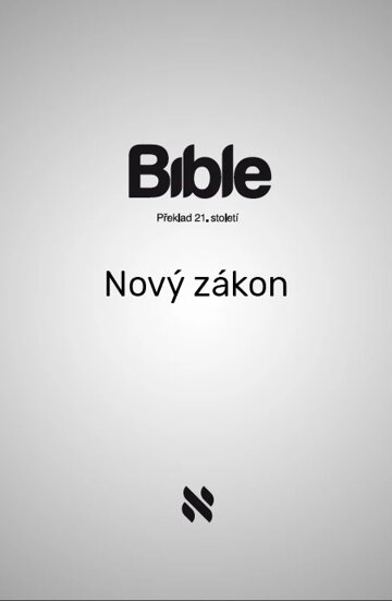 Obálka knihy Bible - Nový Zákon