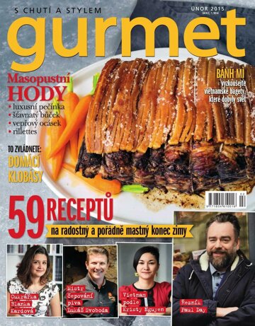 Obálka e-magazínu Gurmet 2/2015