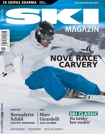Obálka e-magazínu SKI magazín - říjen 2015