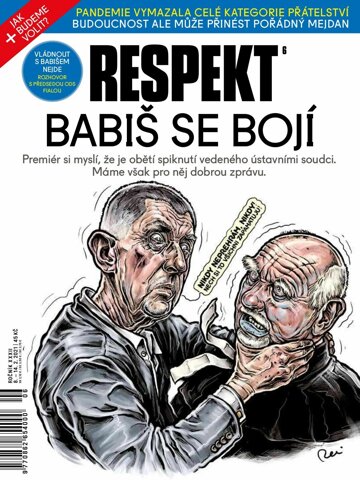 Obálka e-magazínu Respekt 6/2021