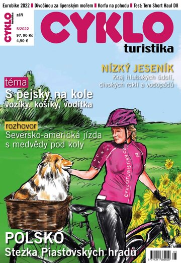 Obálka e-magazínu Cykloturistika 5/2022