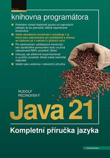 Obálka knihy Java 21