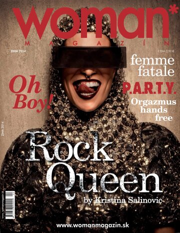 Obálka e-magazínu Woman magazín zima 2014