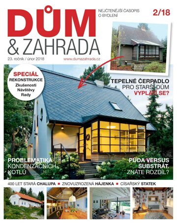 Obálka e-magazínu Dům a zahrada 2/2018
