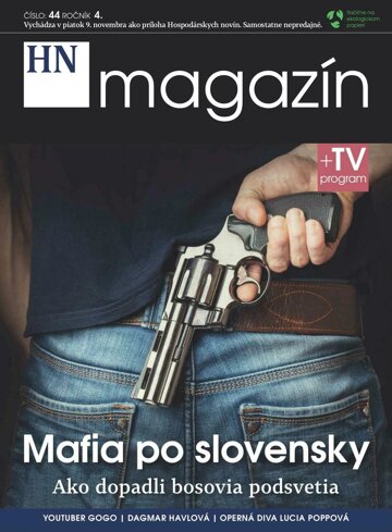 Obálka e-magazínu Prílohy HN magazín číslo: 44 ročník 4.