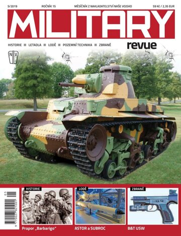 Obálka e-magazínu Military revue 5/2019