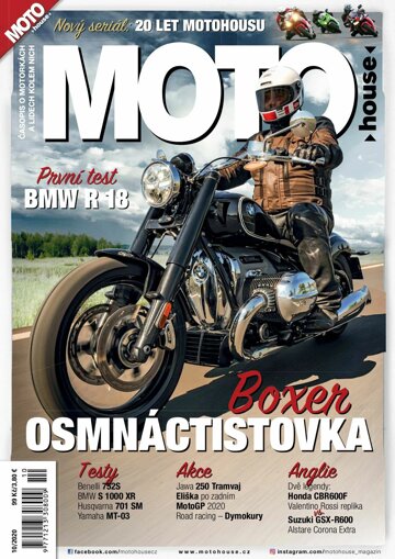 Obálka e-magazínu Motohouse 10/2020