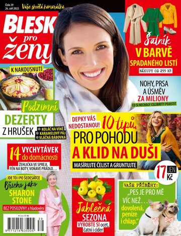 Obálka e-magazínu Blesk pro ženy 39/2022