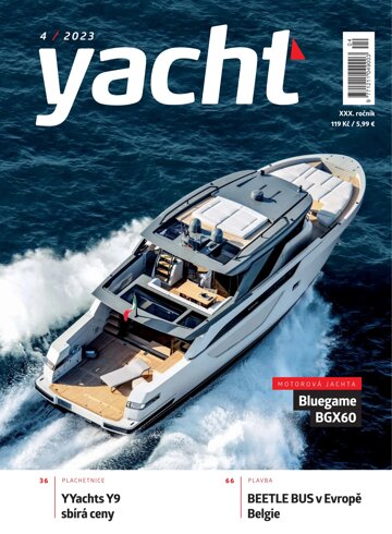 Obálka e-magazínu Yacht 4/2023