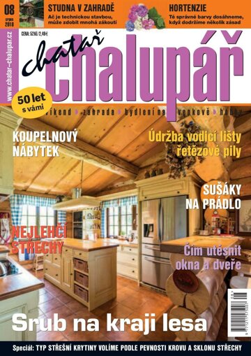 Obálka e-magazínu Chatař Chalupář 8/2018