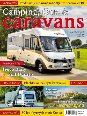 Obálka e-magazínu Camping, Cars & Caravans 5/2018