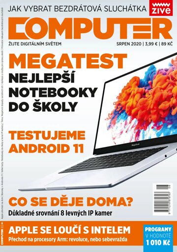 Obálka e-magazínu Computer 8/2020