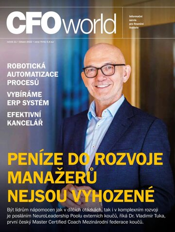 Obálka e-magazínu CFO World 1/2022