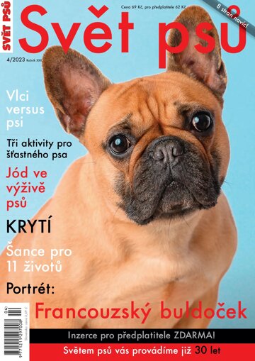 Obálka e-magazínu Svět psů 4/2023