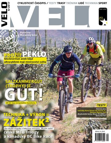 Obálka e-magazínu Velo 9/2017