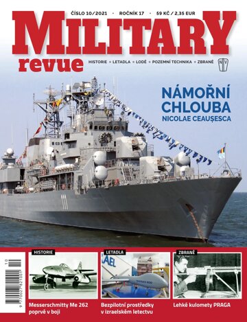 Obálka e-magazínu Military revue 10/2021