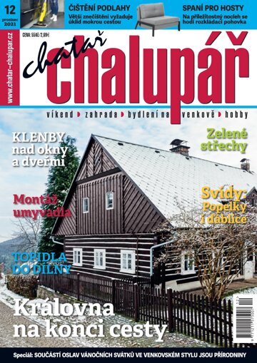Obálka e-magazínu Chatař Chalupář 12/2021