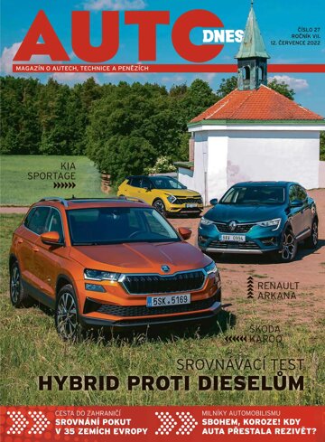 Obálka e-magazínu Auto DNES 12.7.2022