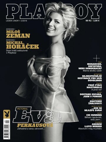 Obálka e-magazínu Playboy 01–02/2018