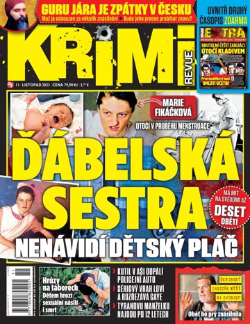Obálka e-magazínu Krimi revue 11/23