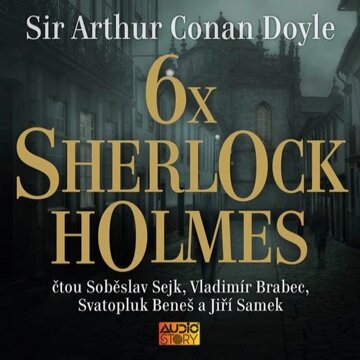 Obálka audioknihy 6x Sherlock Holmes