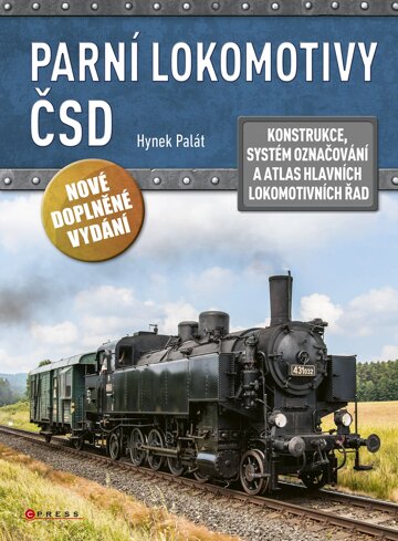 Obálka knihy Parní lokomotivy ČSD