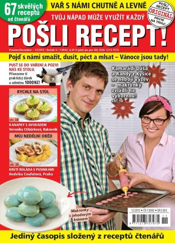 Obálka e-magazínu Pošli recept 12/2015