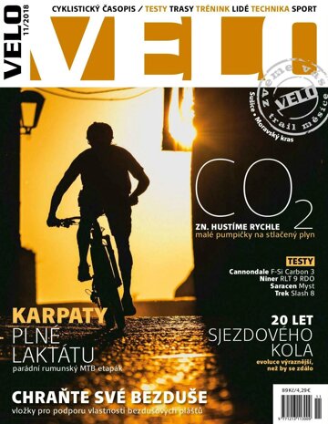 Obálka e-magazínu Velo 11/2018