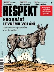 Obálka e-magazínu Respekt 29/2012