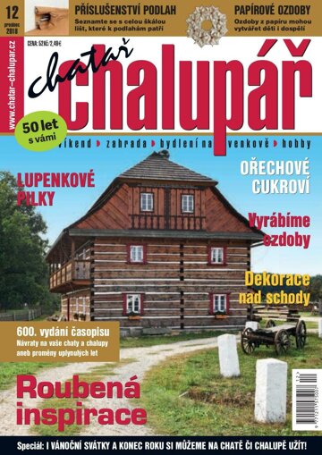 Obálka e-magazínu Chatař Chalupář 12/2018