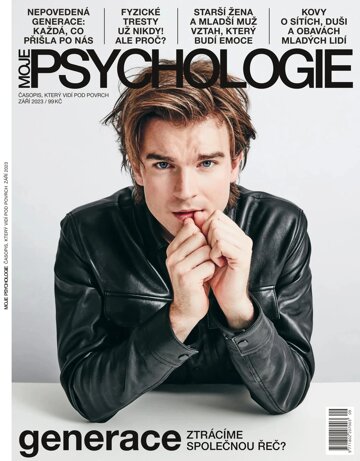 Obálka e-magazínu Moje Psychologie 9/2023