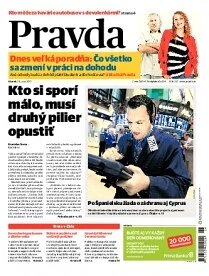 Obálka e-magazínu Pravda 26.6.2012