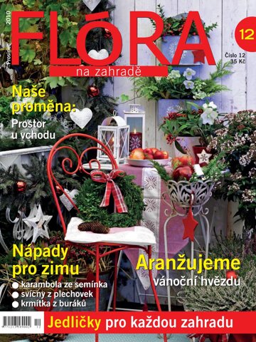 Obálka e-magazínu Flóra na zahradě na zahradě 12/2010