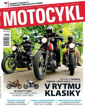 Obálka e-magazínu Motocykl 9/2017