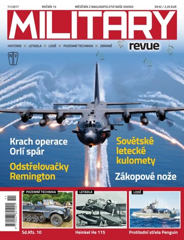 Obálka e-magazínu Military revue 11/2017