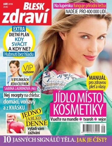 Obálka e-magazínu Blesk Zdraví 9/2018