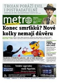 Obálka e-magazínu deník METRO 26.9.2012