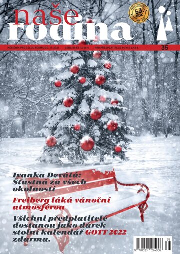 Obálka e-magazínu Naše rodina 12/2021