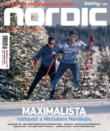 Obálka e-magazínu NORDIC 58 – únor-březen 2022