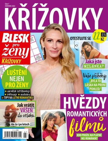 Obálka e-magazínu Blesk pro ženy Křížovky 7/2022