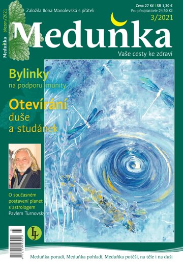 Obálka e-magazínu Meduňka 3/2021