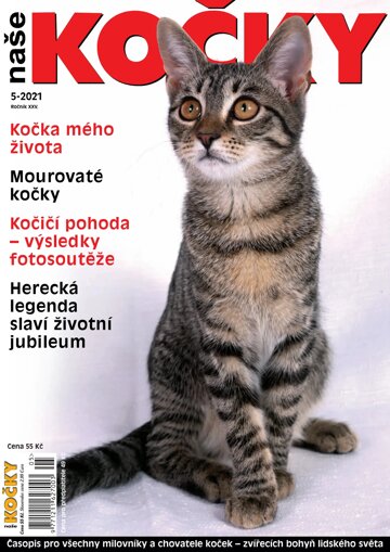 Obálka e-magazínu Naše kočky 5/2021