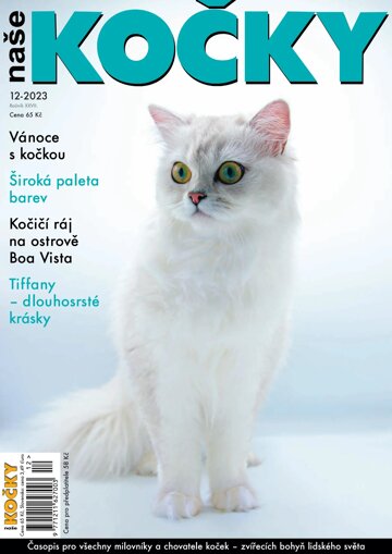 Obálka e-magazínu Naše kočky 12/2023