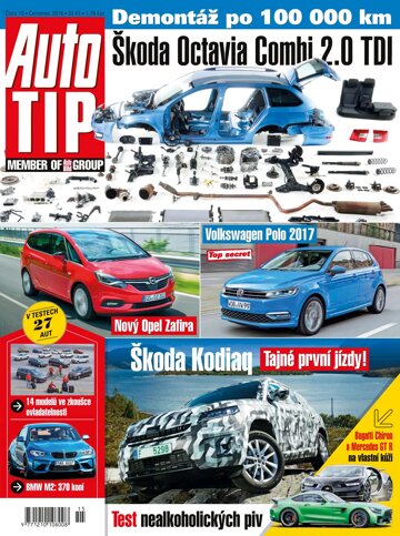 Obálka e-magazínu Auto TIP 11.7.2016
