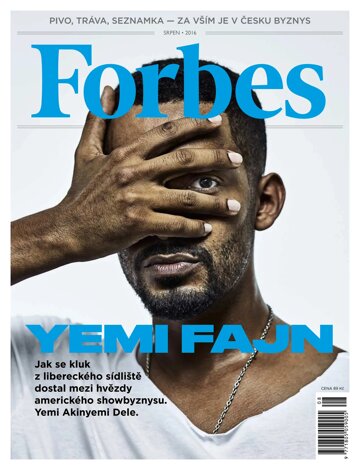 Obálka e-magazínu Forbes 8/2016